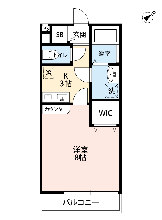 Infoglia Axisの間取り