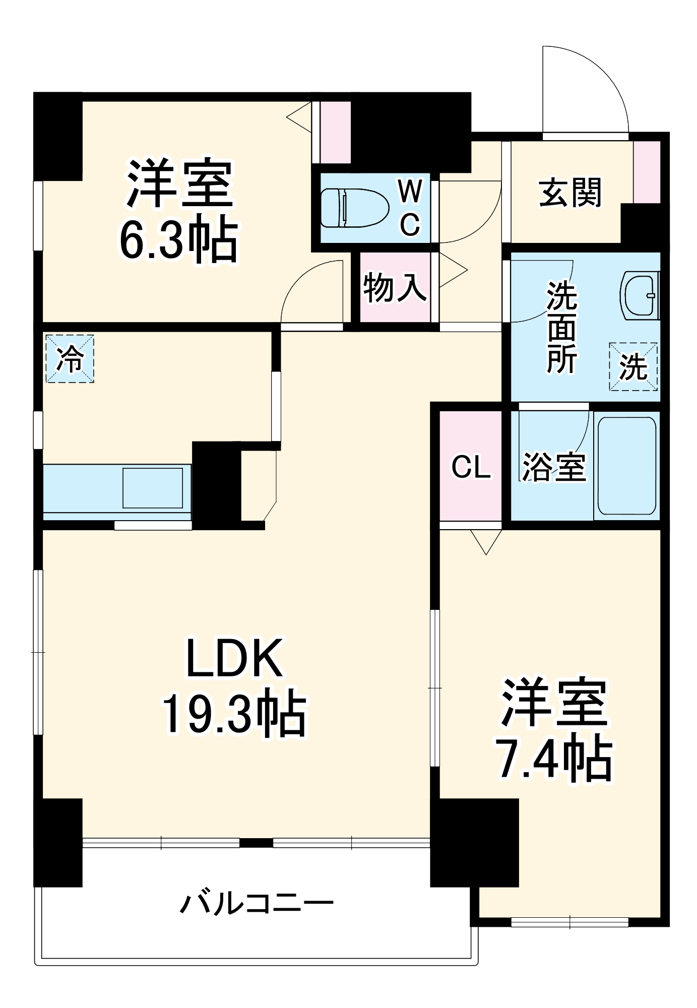 楓雅24の間取り