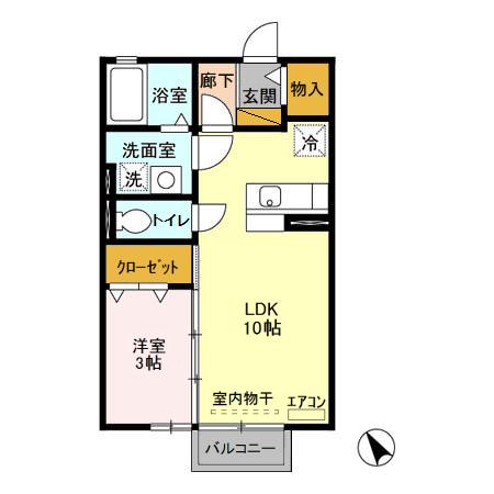 アムール・ヴィラの間取り