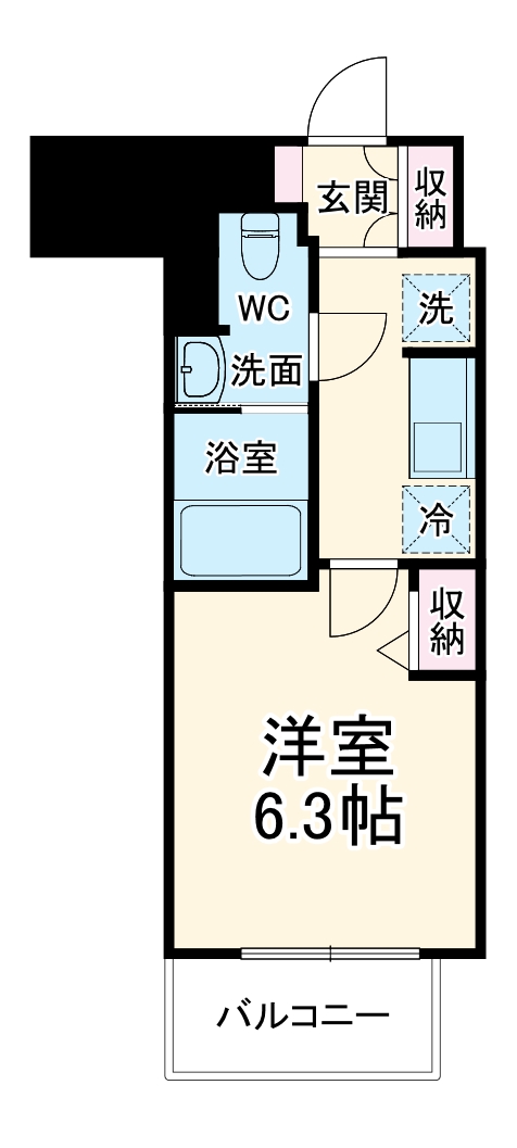オーパスホームズ南行徳の間取り
