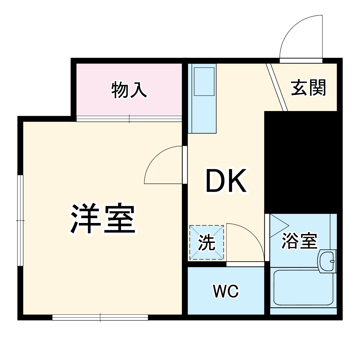 カーサ茅ヶ崎の間取り