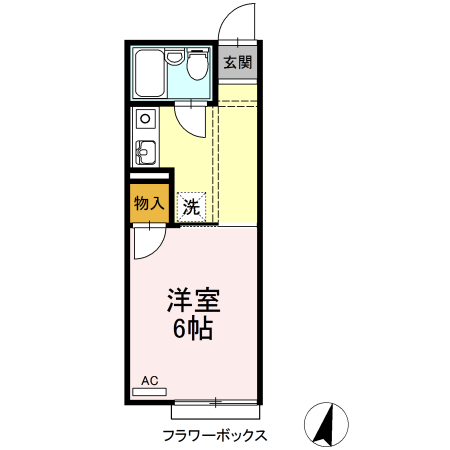 リバーシティの間取り