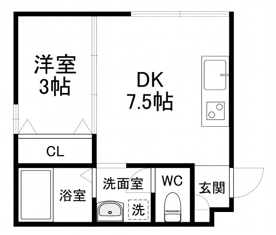 GMヒルズ藤田町の間取り