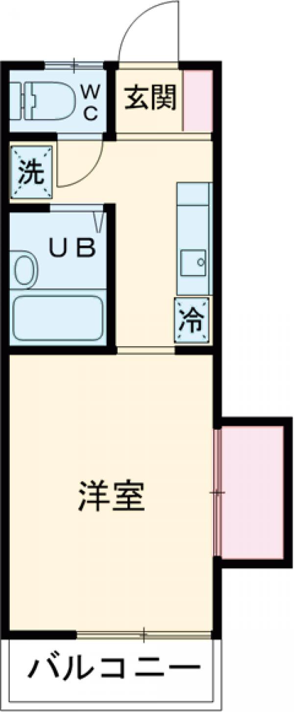 第ニマルトミ荘の間取り