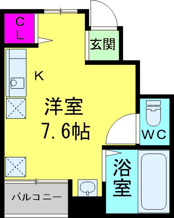 メゾン・ド・ジュネス常盤平の間取り