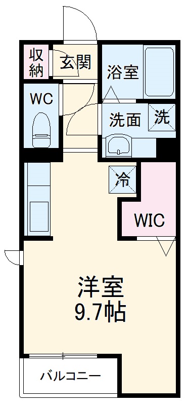 AXIS北松戸の間取り