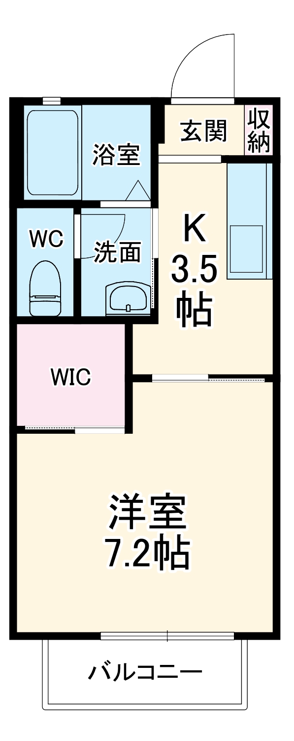 ビアン緑町の間取り