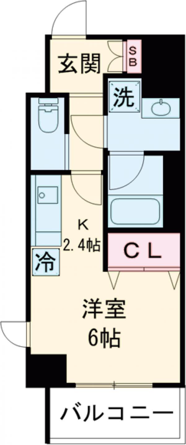 フェリーチェ立川北の間取り