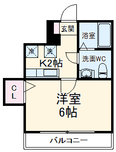 ウエストガーデン所沢の間取り