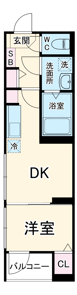 グランシャルム中村の間取り