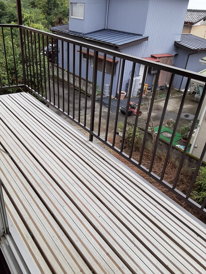 12/14 バルコニー