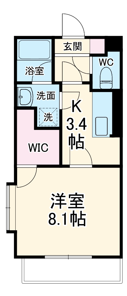 シーガルⅢの間取り