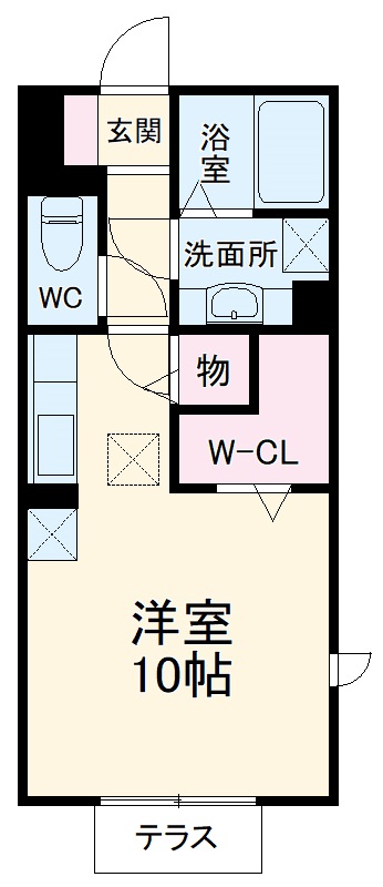 アトリオの間取り