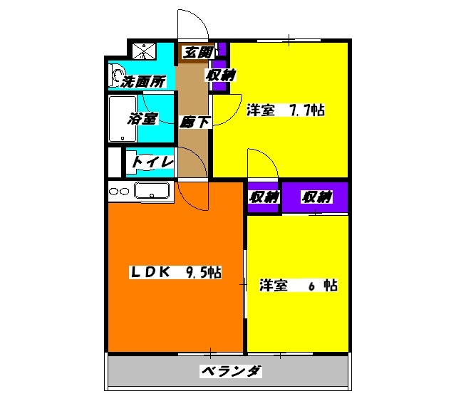 プルミエの間取り