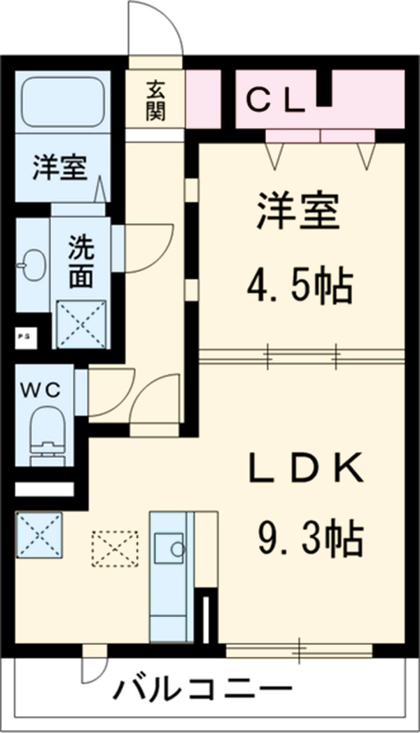 オッツTMの間取り