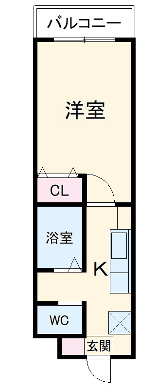 A・city瑞穂雁道の間取り