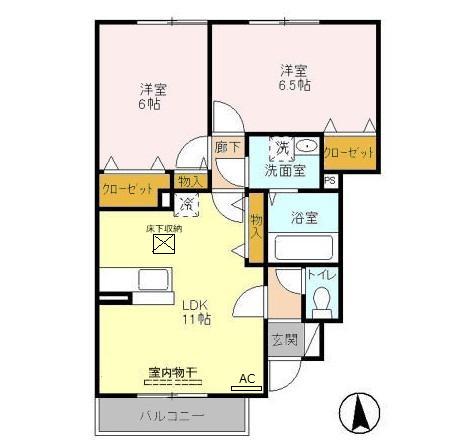 クラインベルクの間取り