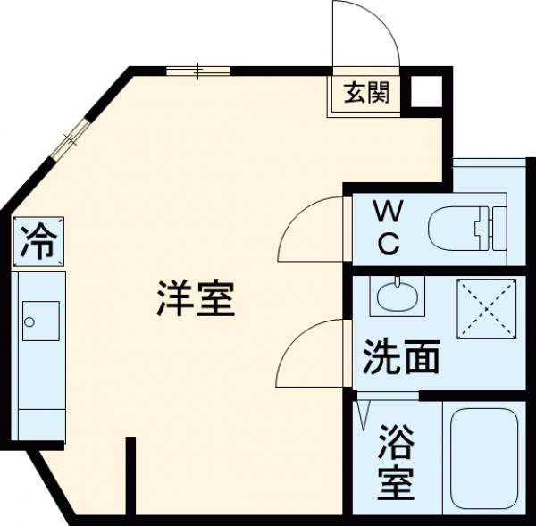 カラスヤマテラスEWの間取り