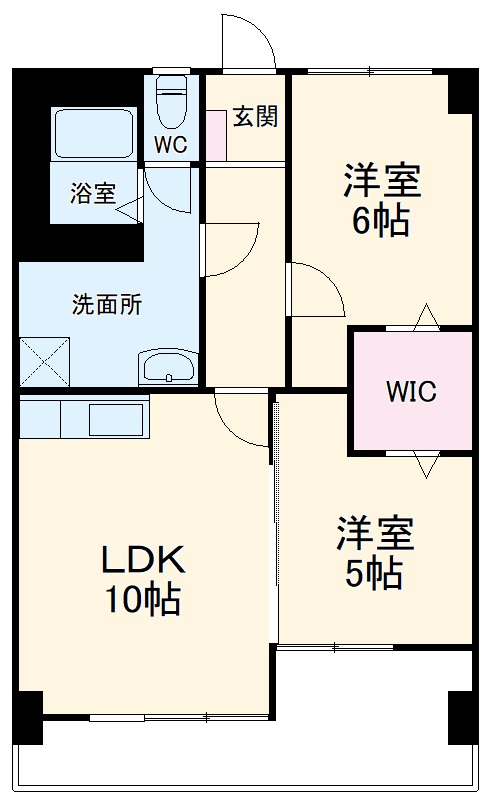 大羽マンションの間取り