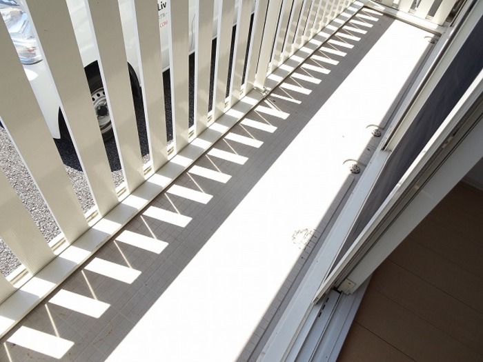 12/24 バルコニー