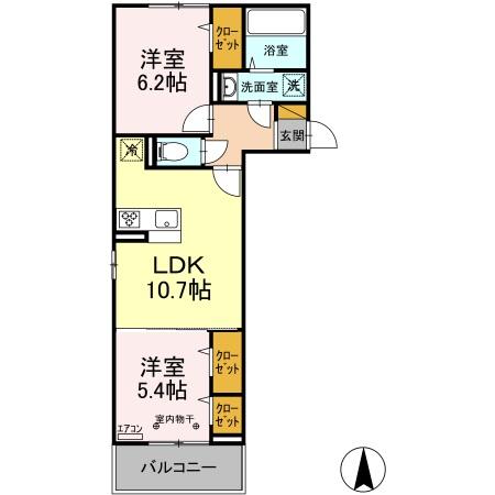 エスポワールの間取り