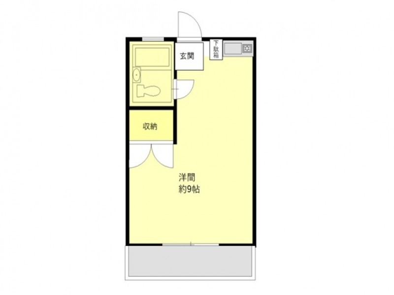 タウンハイツ初沢の間取り