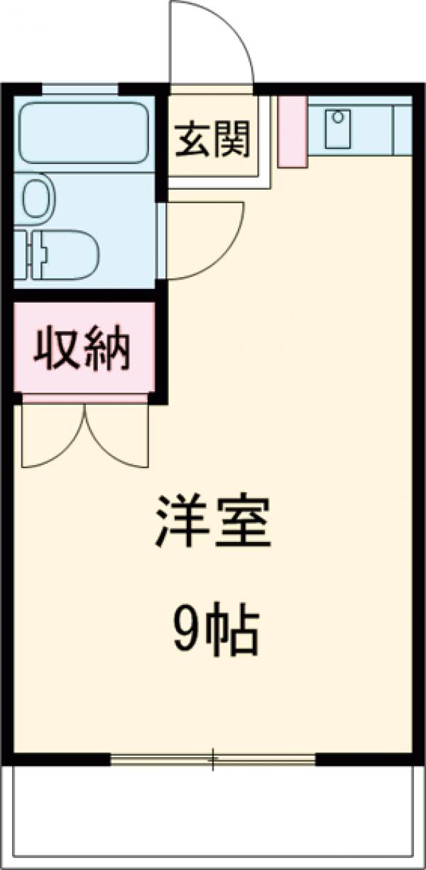 タウンハイツ初沢の間取り