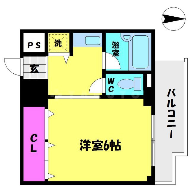 片町コートの間取り