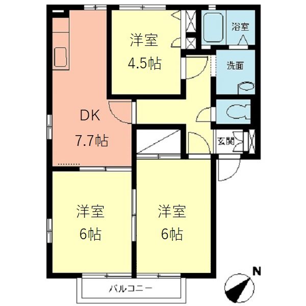トピックス河原町の間取り