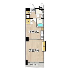 コンソラーレ日本橋の間取り