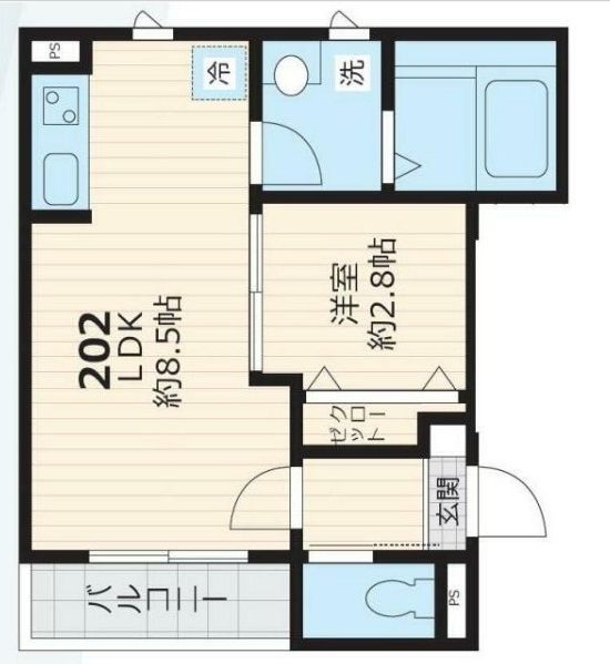 ラグシエール目黒洗足の間取り