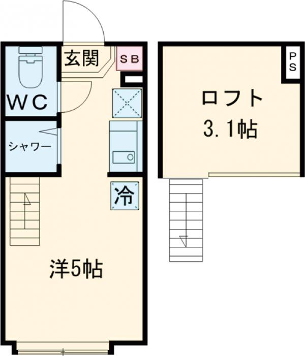 ハーモニーテラス宮前の間取り