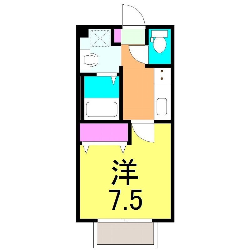セレーナ上本郷A棟の間取り
