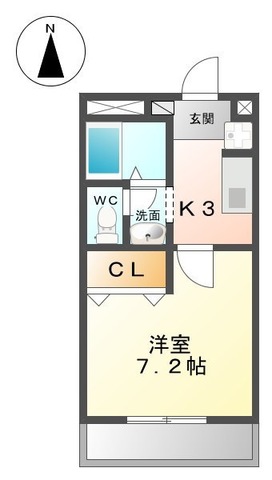 パラシオン元町の間取り