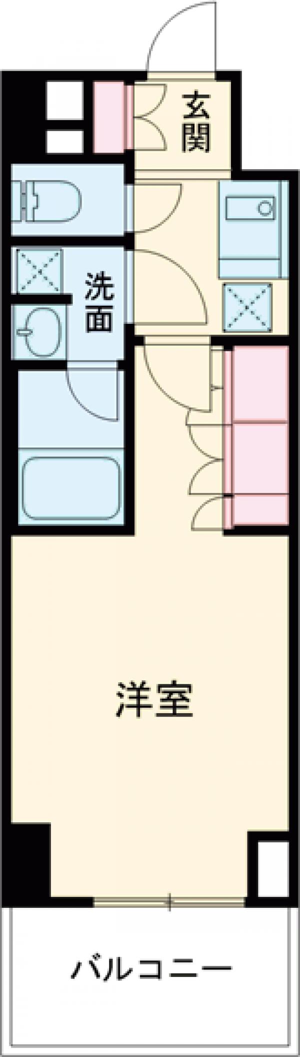 ルーブル池袋弐番館の間取り