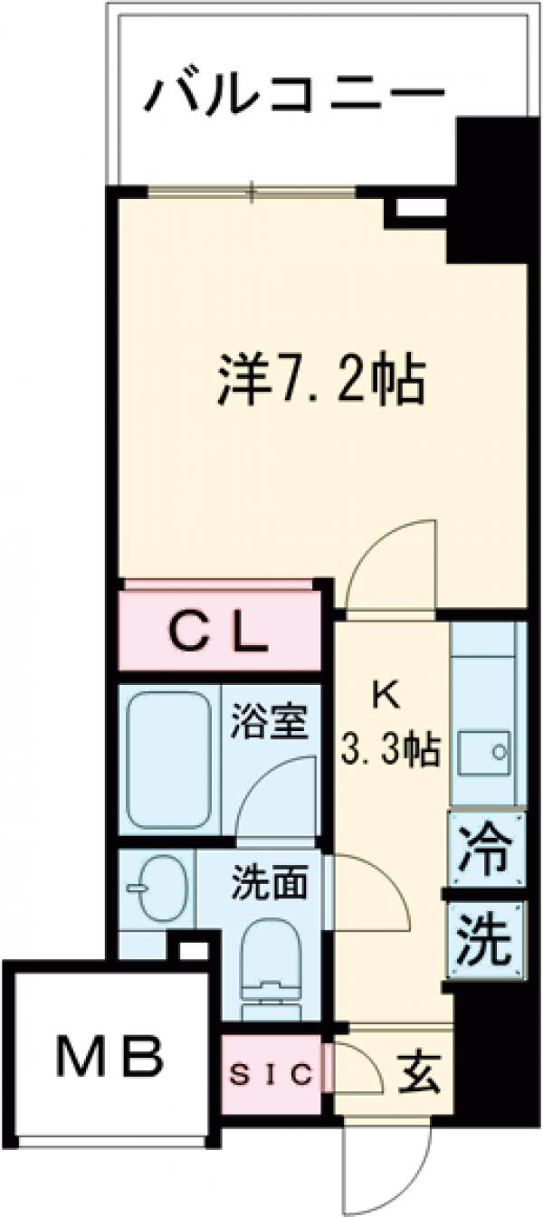 ヒューリック成増の間取り