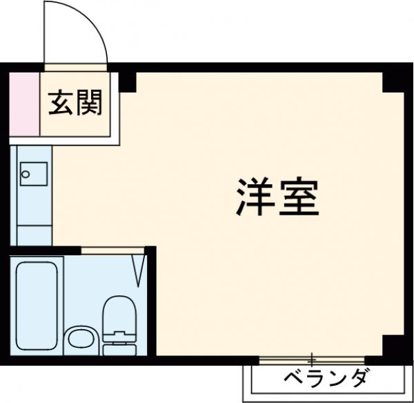アイコート東伏見の間取り