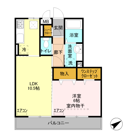 ハイグレードみずほ野の間取り