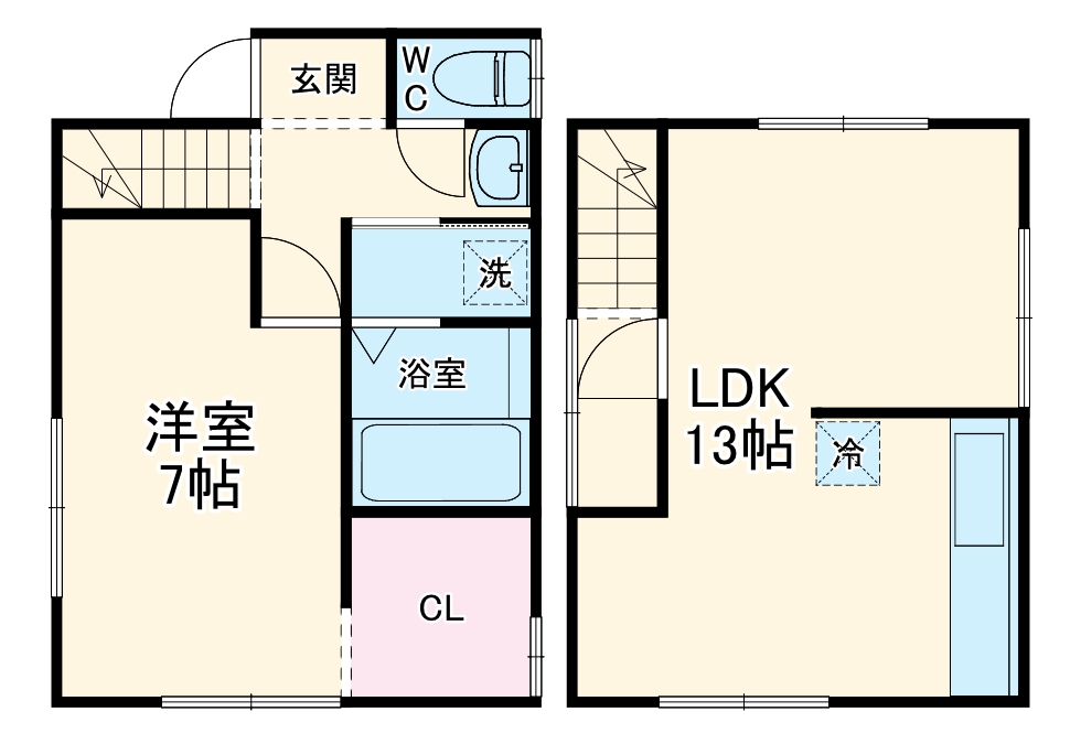 上大岡東2丁目戸建の間取り