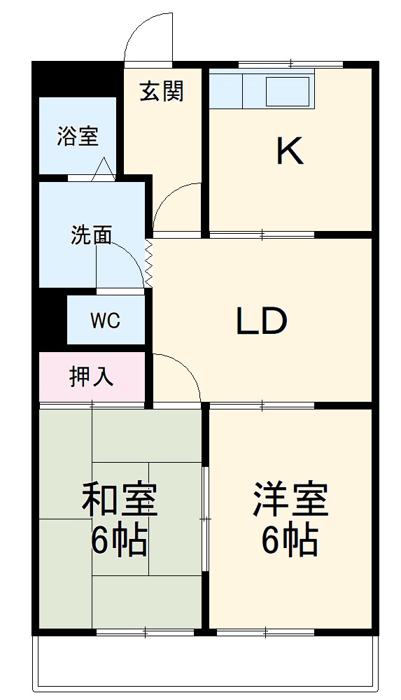 ロイヤルコープMの間取り