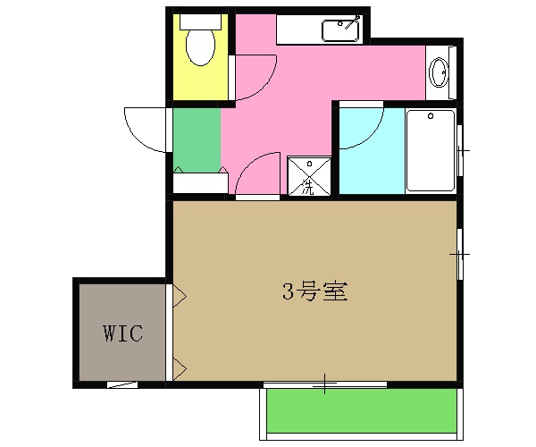 セラヴィの間取り