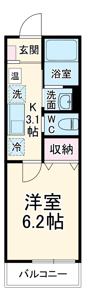 ティルタ南住吉の間取り