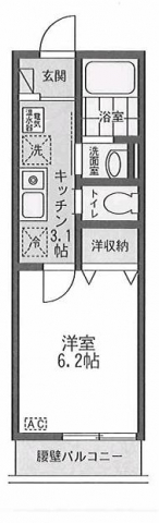 ティルタ南住吉の間取り