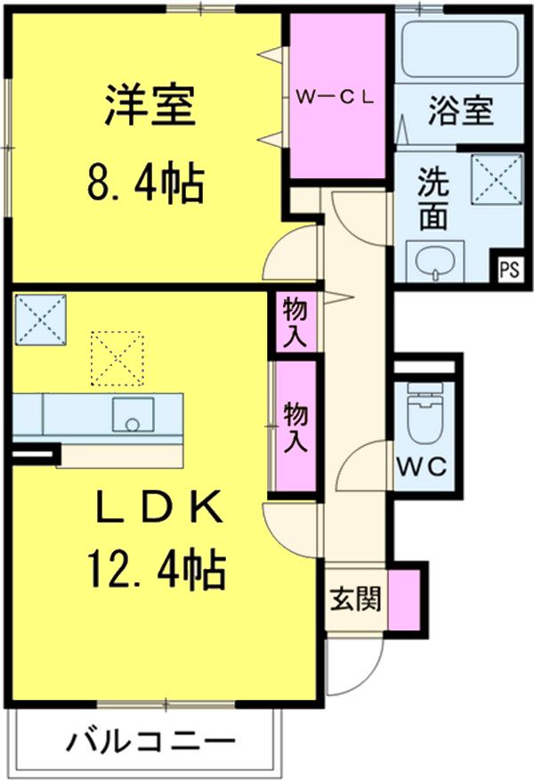 コスモ22の間取り