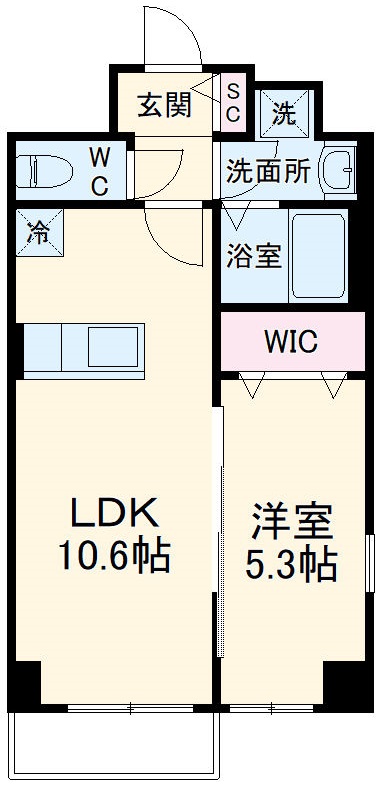 Rio Grande名駅の間取り