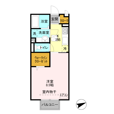 グレーシアの間取り