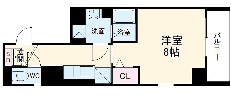 サンハート岐阜の間取り