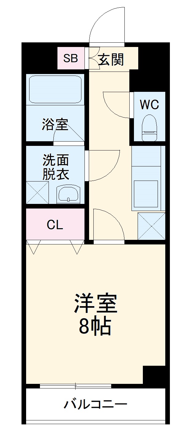 ベルフォートの間取り