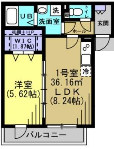 レプトン君塚の間取り
