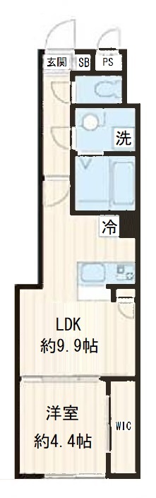 アイリス立川の間取り